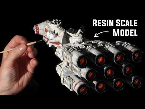 Building Han Solo’s Original Ship | Resin 1/350 Tantive IV Build