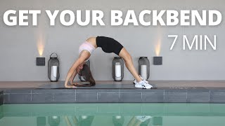 7 MIN BACKBEND STRETCH | Stretches to Increase Back Flexibility | Daniela Suarez