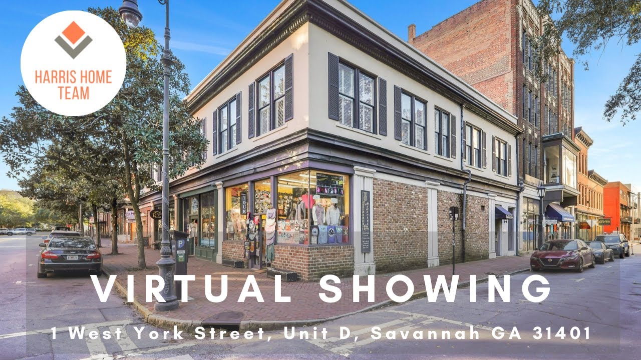 SOLD 1 W York Street, Unit D, Savannah GA 30401 YouTube