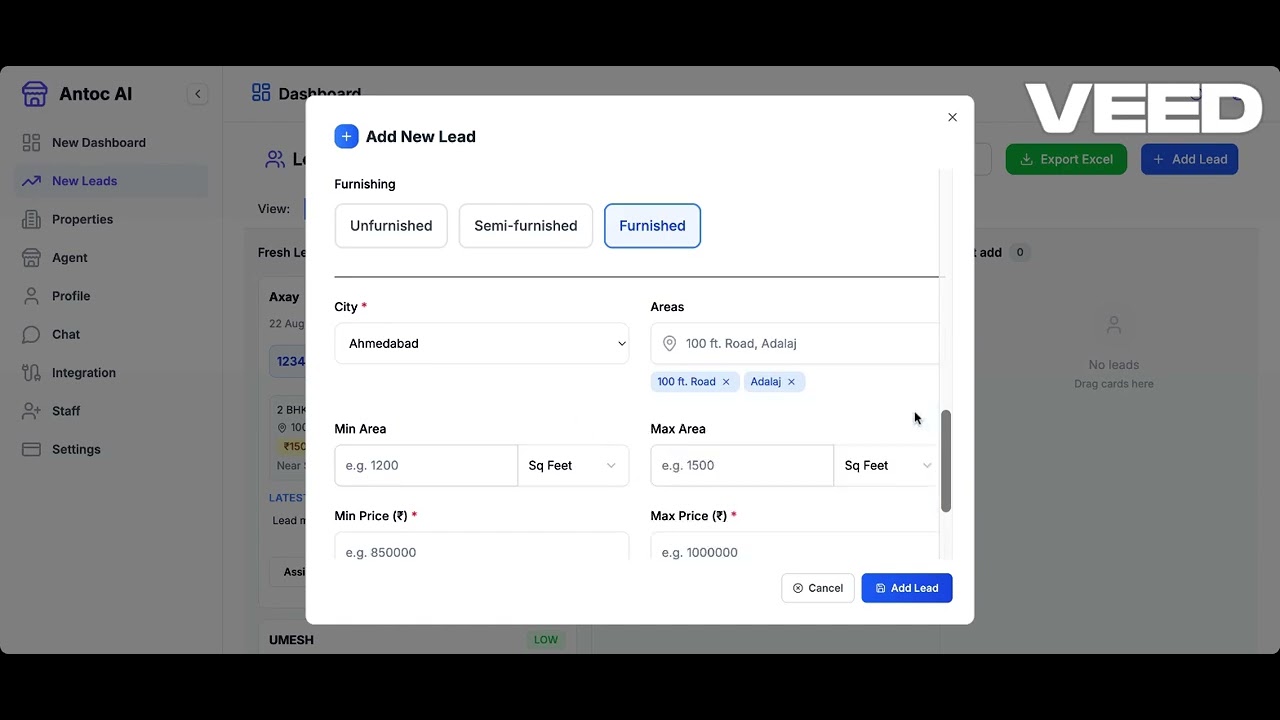 Best Lead Management AI Powered CRM for Real Estate Brokers and firms in India.