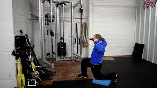 Half Kneeling Cable Face Pull - THIRSTgym.com