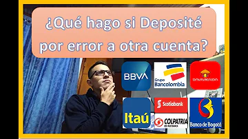 ¿Cómo cancelar un depósito ya realizado?