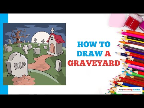 Graveyard... #pencil sketch | Creepy paintings, Sketchbook art inspiration,  Art drawings sketches simple