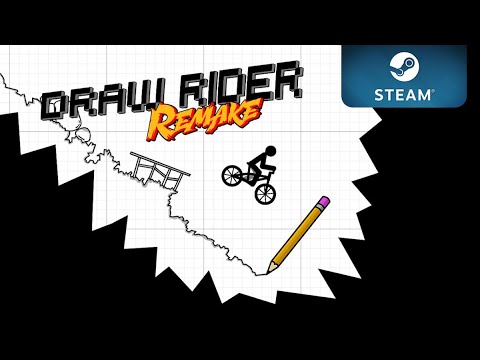 Draw Rider Remake - Launch Trailer - Steam