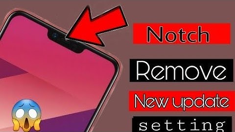 HOW TO REMOVE NOTCH IN OPPO A3S NEW UPDATED|REMOVE NOTCH IN OPPO A3S MOBILE|NAVEEN TOMAR CREATION...