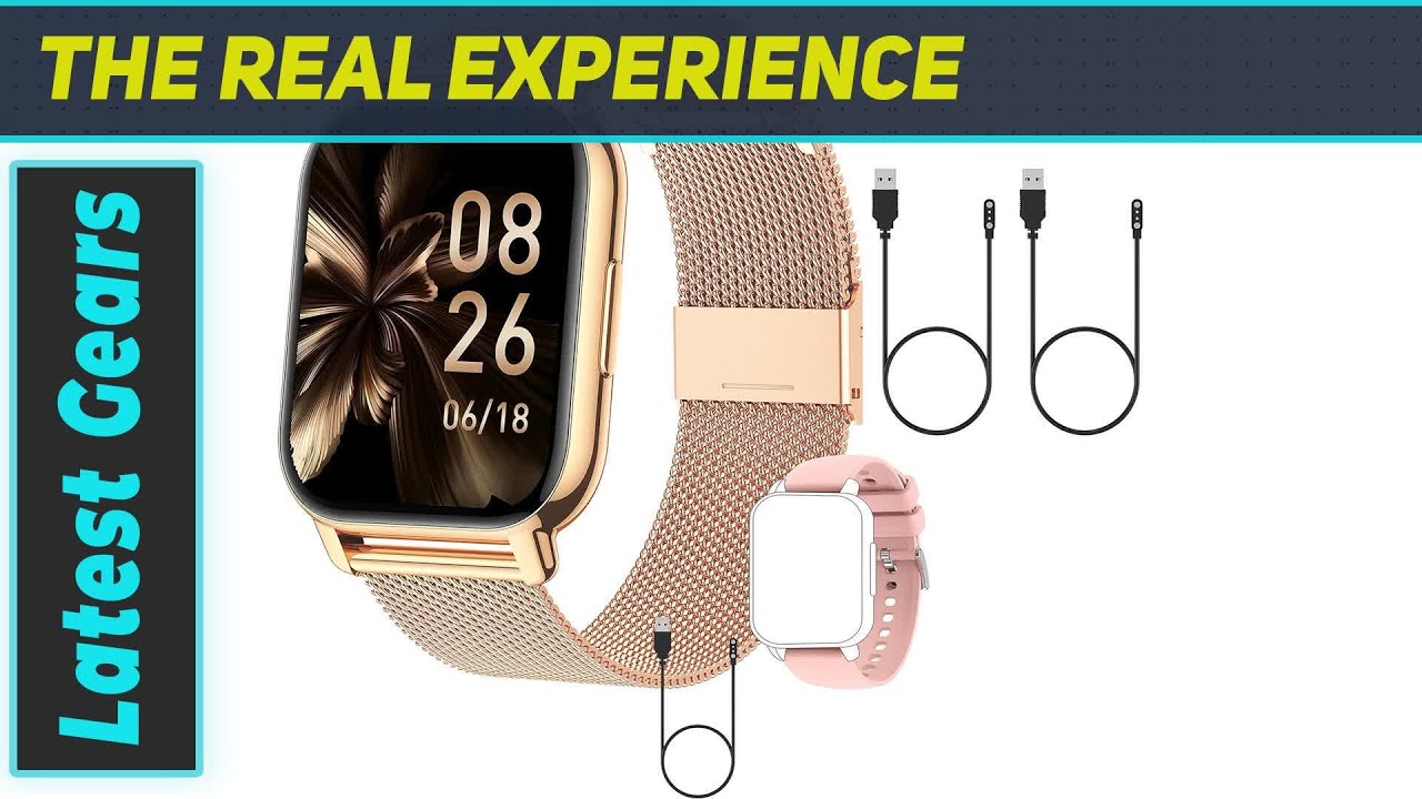 Smartwatch Review: Popglory P66 Fitness Tracker with Call Function & HD Color Display!