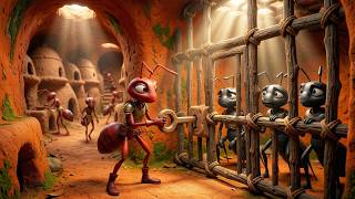 Red Vs Black Ants Escape From The Desert Fortress Epic Ant Story