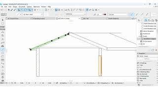 Lesson 6 How to draw section in ArchiCAD #graphisoft #archicad