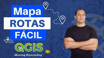 Traçar rotas no QGIS