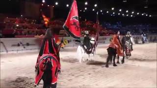 Современный рыцарский турнир. Спасибо, развлекли и накормили.Medieval Times Toronto