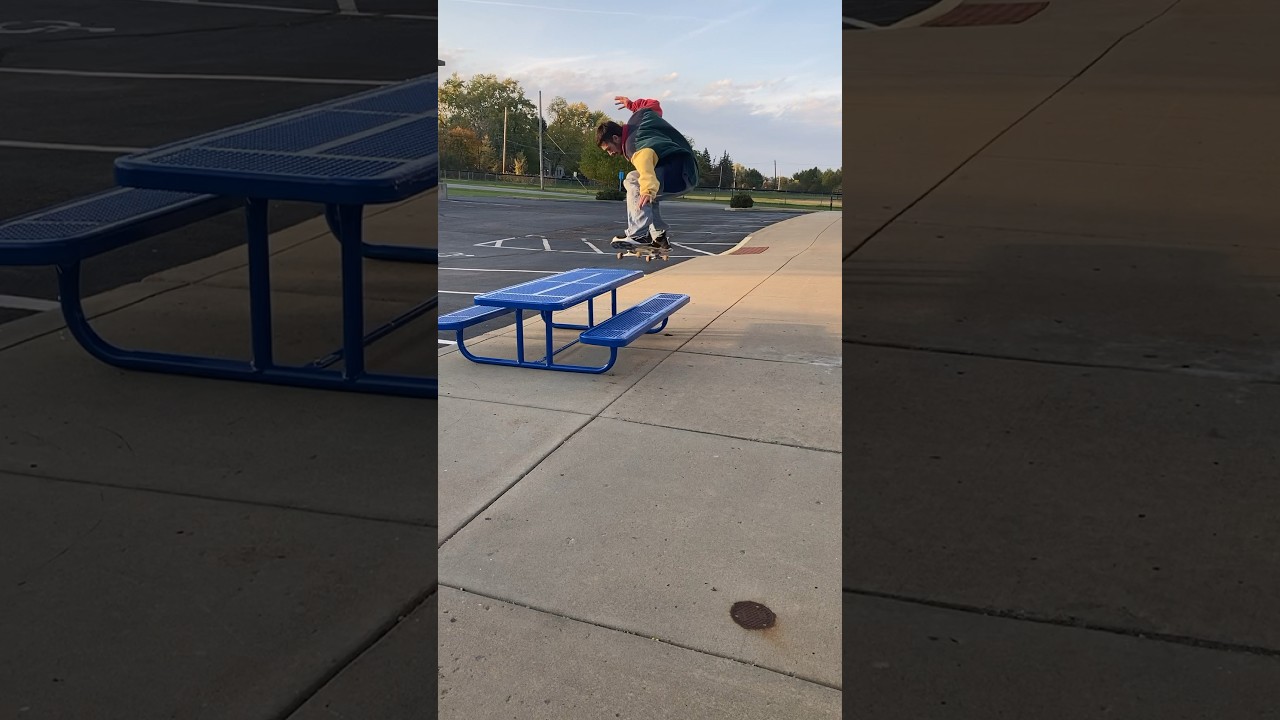 Picnic table grind