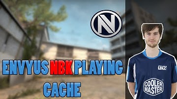 EnVyUs NBK playing CS:GO Faceit on Cache (twitch stream)