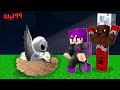 ماين كرافت ٩٩ ليله في الغابه لقينا أبن البومة المرعبة مع عبدو ماندو