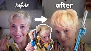 Curly Hairstyle with the BaBylissPRO Curling Iron
