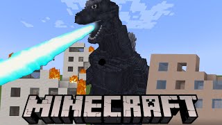 GODZILLA MENYERANG MINECRAFT!!!! -MINECRAFT INDONESIA-