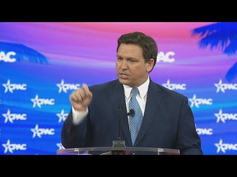 Flashback: Full CPAC Speech from America's Governor, Ron DeSantis