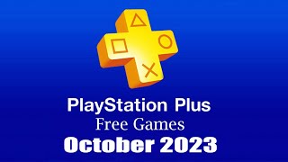 PlayStation Plus Games - October 2023