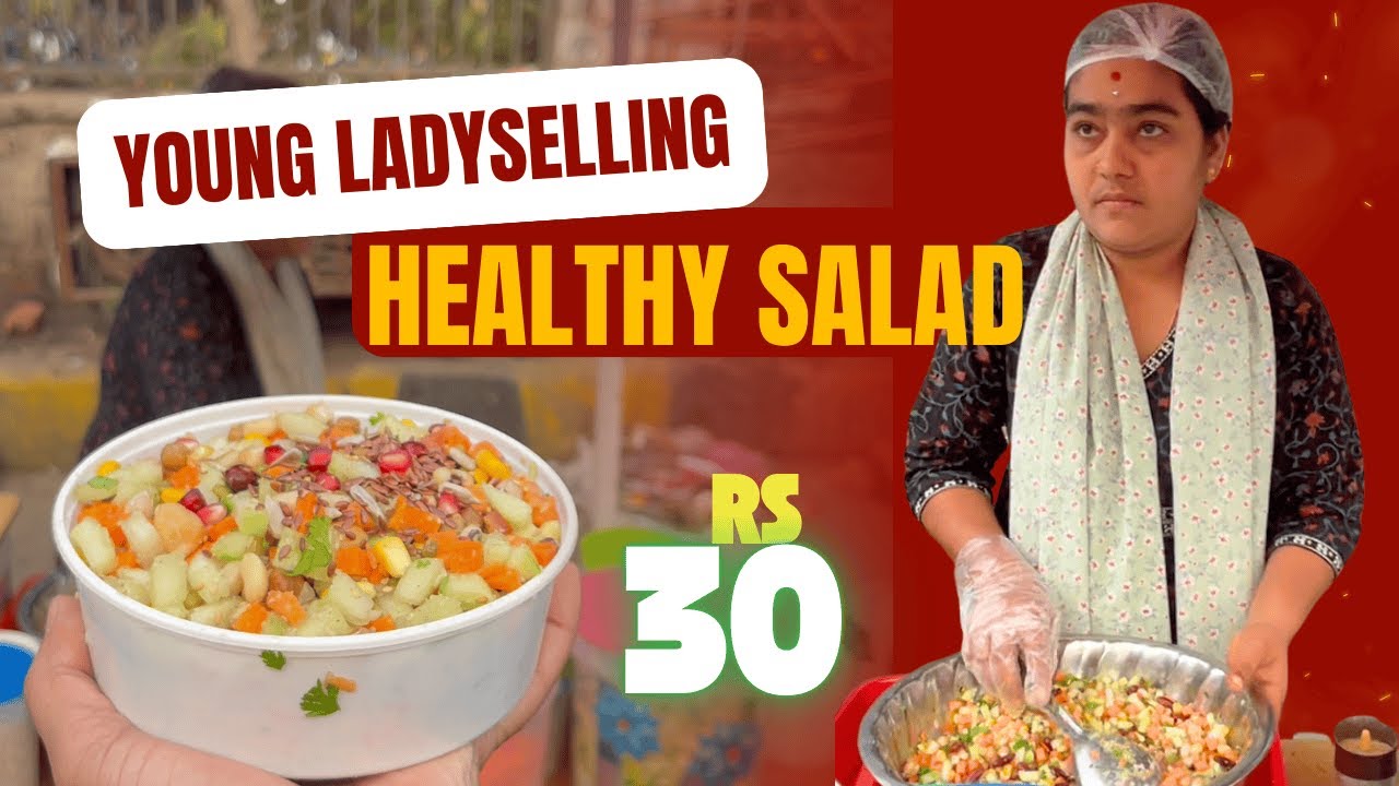 Best Ever Vegetable Salad of Hyderabad @StreetFoodZone