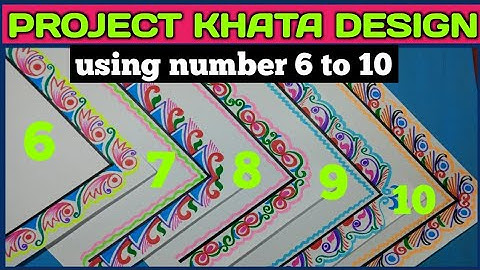 Border and corner design for student