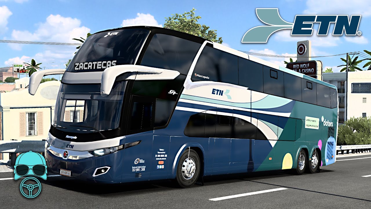 American Truck Simulator ETN Doters Fresnillo Durango Marcopolo american-truck-simulator-etn-doters-fresnillo-durango-marcopolo