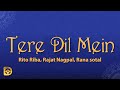 Tere Dil Mein (Lyrics) - Rito Riba, Rajat Nagpal, Rana sotal