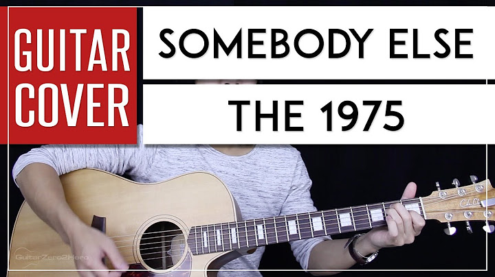 Somebody Else Guitar version - Guitar performance video thumbnail