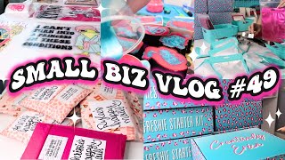 Work With Me Small Business Vlog #49 Making Freshie Molds, Shirts, Digital Designs, + Packing Orders