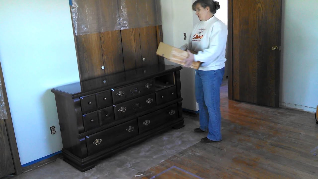 How To Remove Dresser Drawers Youtube