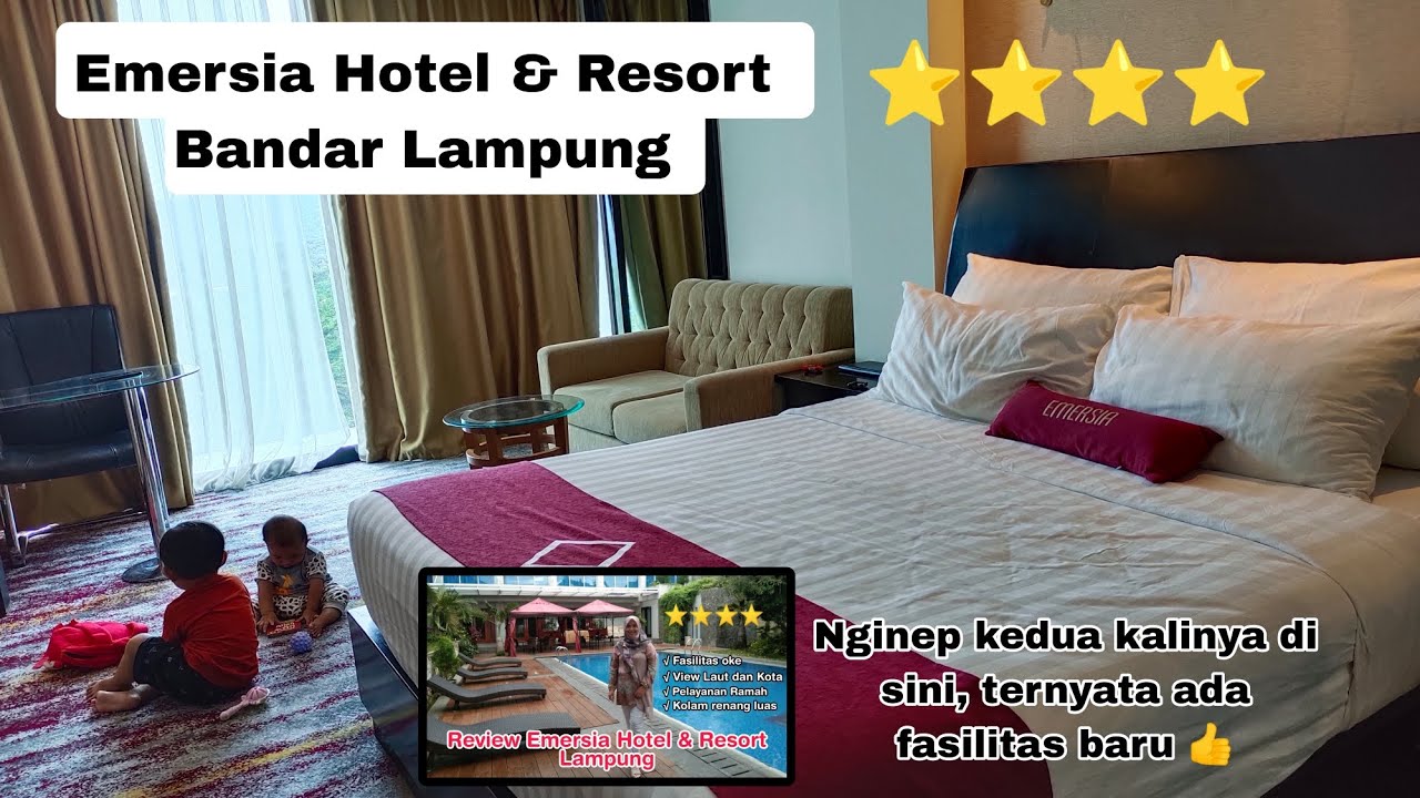 EMERSIA HOTEL & RESORT BANDAR LAMPUNG | REVIEW HOTEL EMERSIA LAMPUNG | Part II