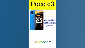 poco c3 redmi 9a redmi 9i redmi 9c display blue light problemjumper