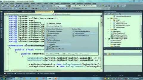 Silverlight 4 Business App MVVM