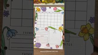 March Bullet Journal – Bloom with Spring!