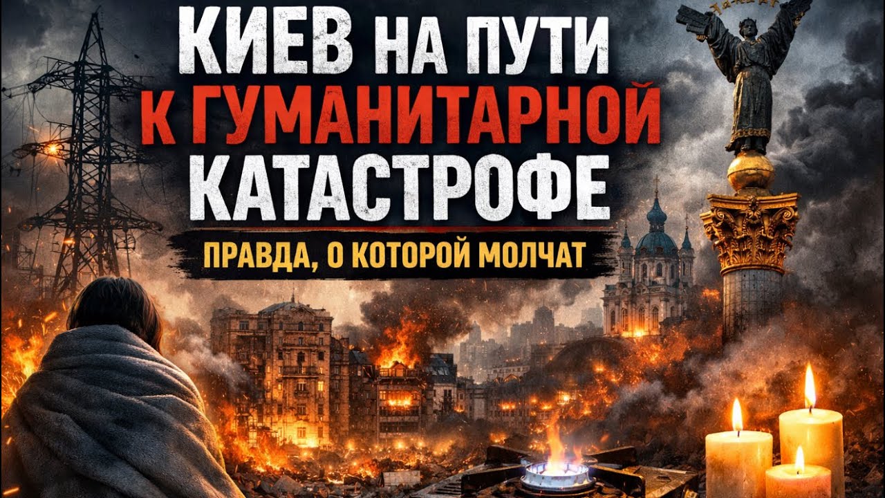 Киев на пути к гуманитарной катастрофе 🚨