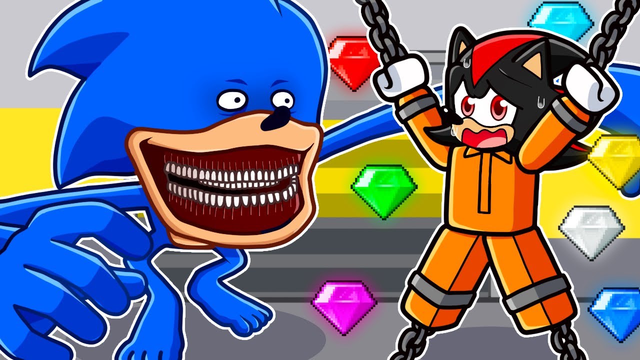 SHIN SONIC CAUGHT ME!! The SONIC TAPES in Roblox
