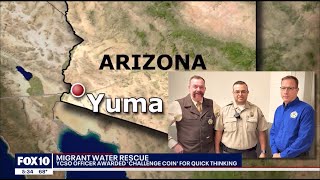 YCSO Detention Officer recognized for Water Rescue