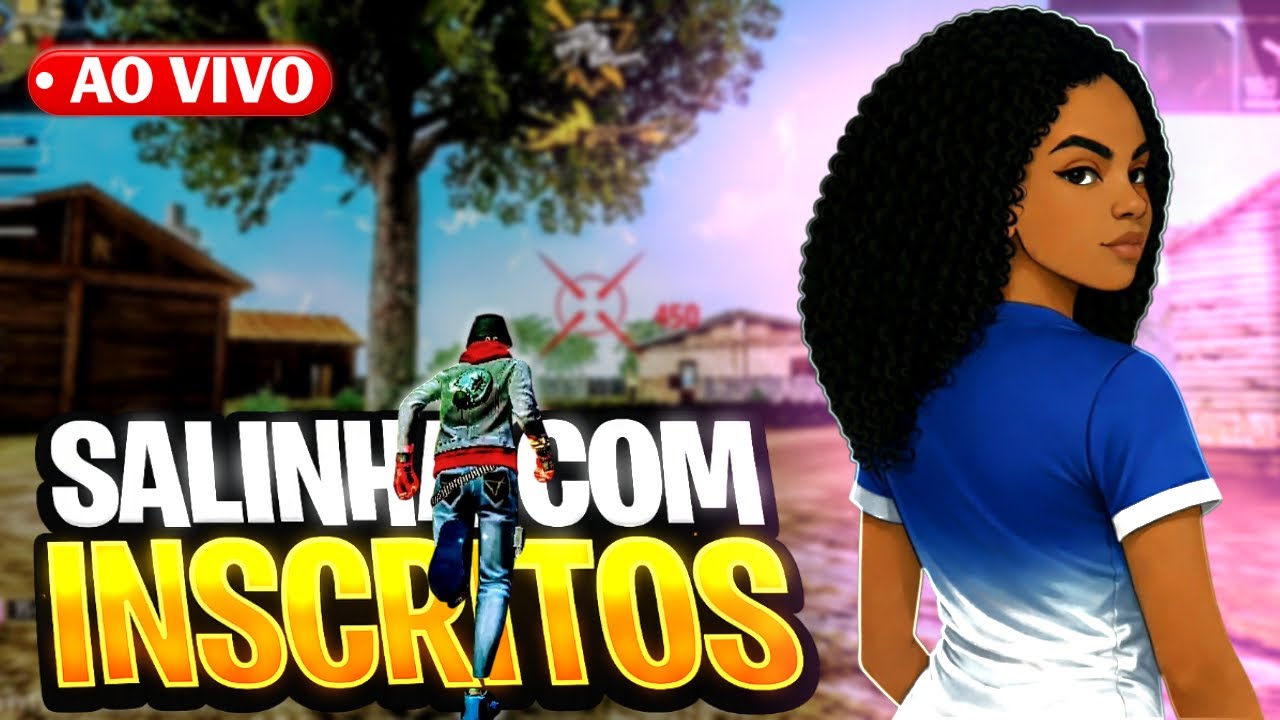 Free Fire Live 🔥 6v6 4v4 Épicos com Inscritos 🔥 Venha Mostrar seu Talento! 💙 CACACHEADA 