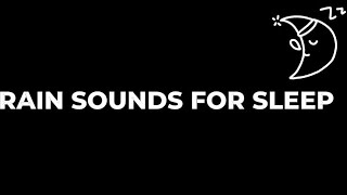 Darkness With Rain Sounds 2 Hours For Fast Sleep 