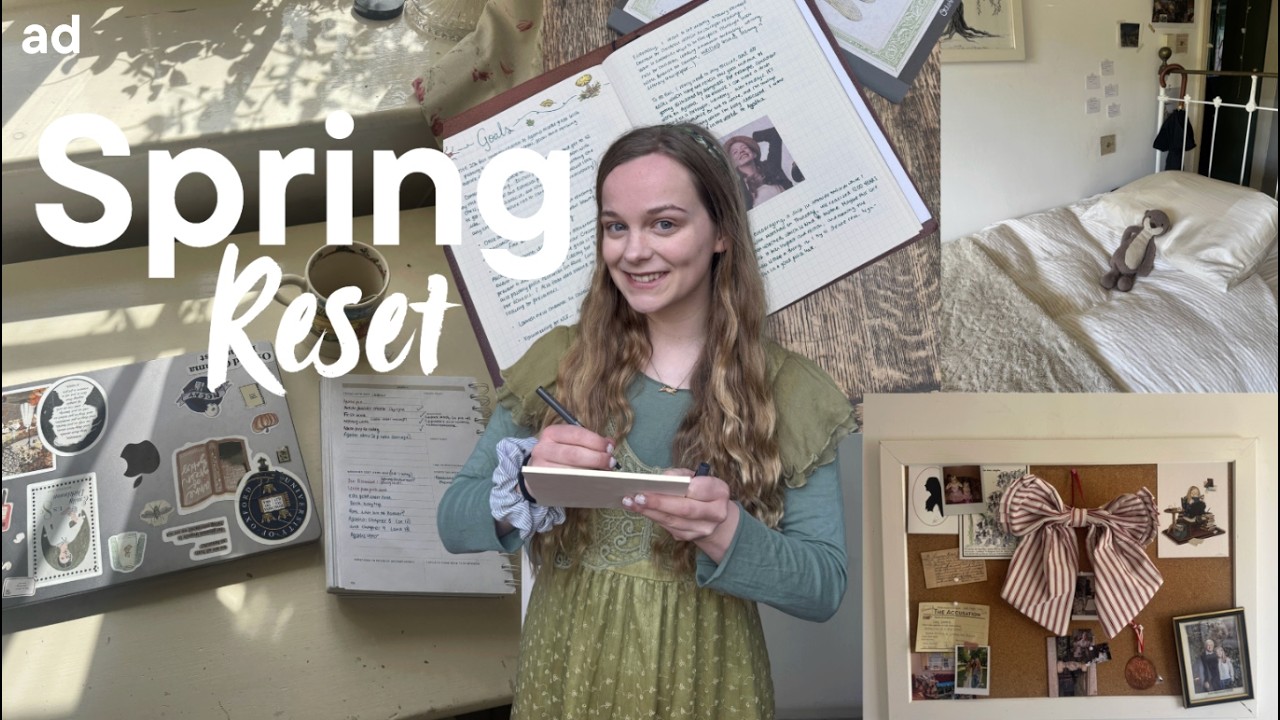 Resetting for Spring: cleaning, planning & new pinboard