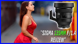 “Sigma 135mm f/1.4 Review on Nikon Z8 | Godox V100 & AD600BM II Lighting Setup”