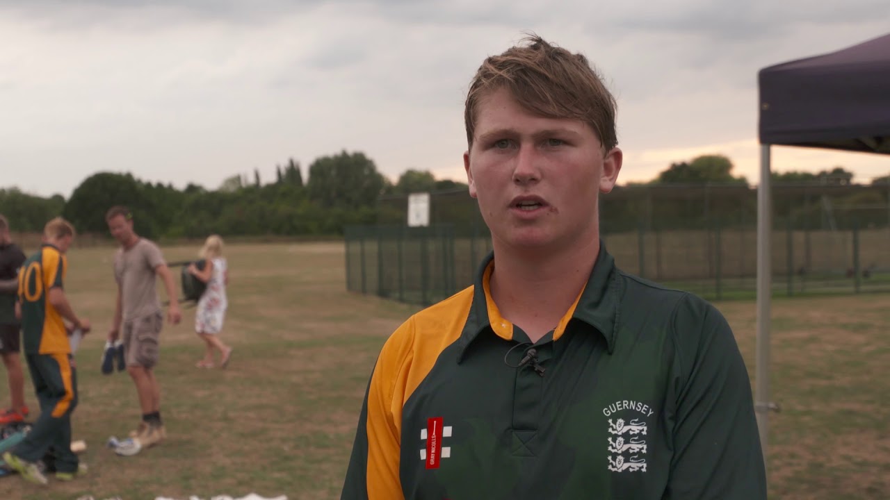 U19CWCQ Europe Div 2: Guernsey v Italy, Player of the Match – Nathan le Tissier