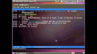 Irssi Video Tutorial screenshot 5