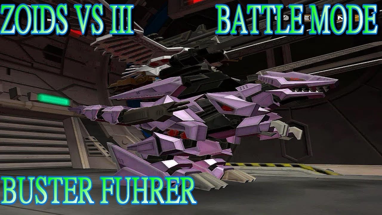 zoids zoids VS III ZOIDS BATTLE BUSTER FUHRER - YouTube