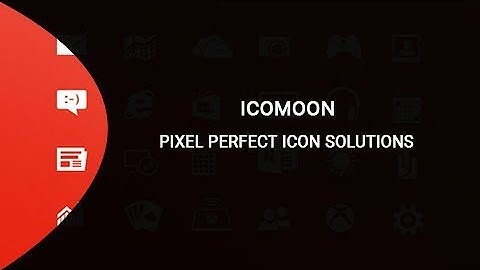 Icomoon | Covert SVG Icon into Fonts from Scratch