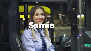 Beaux Boulots Samia, Conductrice De Bus Au Tec