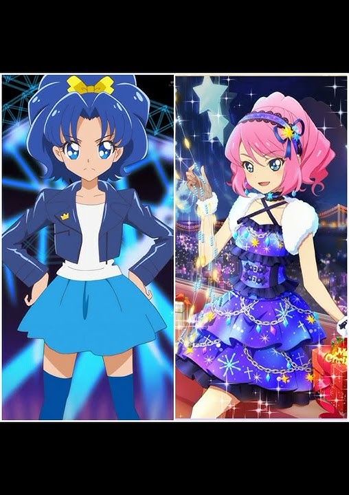 kirakira precure vs aikatsu star