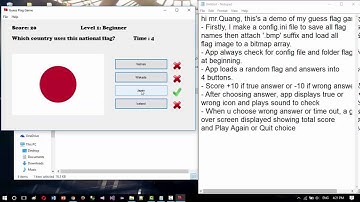 Guess Flag Game Screen Recording