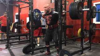 Top-Range Heavy Partial Squats