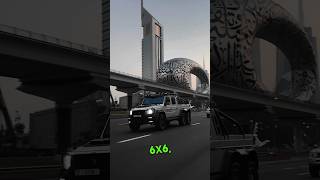 Brabus 6x6 управляется так же само как и обычный Гелик G63