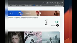 Creating Stunning AI Art With Dreamin.ai | Powerful Prompts Tutorial Winter Challenge screenshot 2