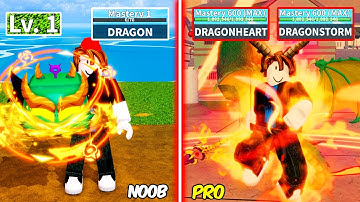 Beating Blox Fruits With All Dragon Power Full Draco V4 [FULL MOVIE] !